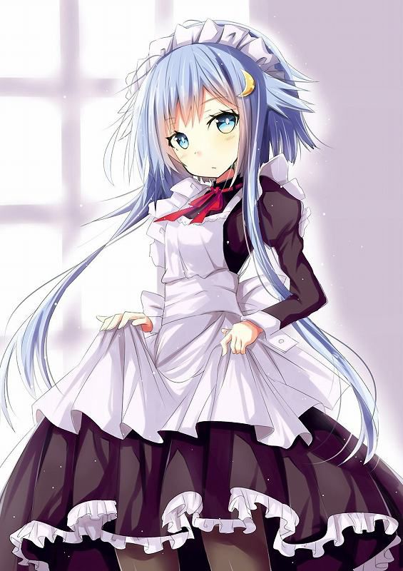 Erotic image of a maid who wants to do H mischief 19