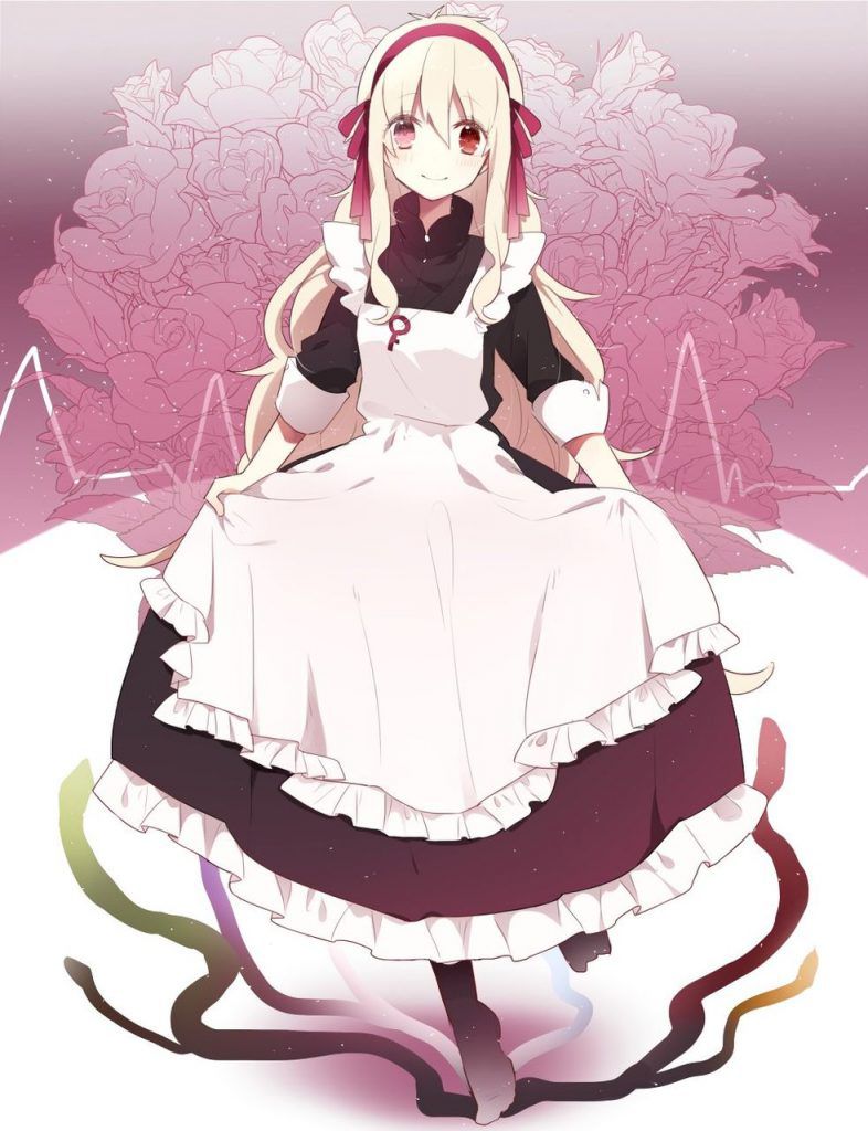 Erotic image of a maid who wants to do H mischief 9