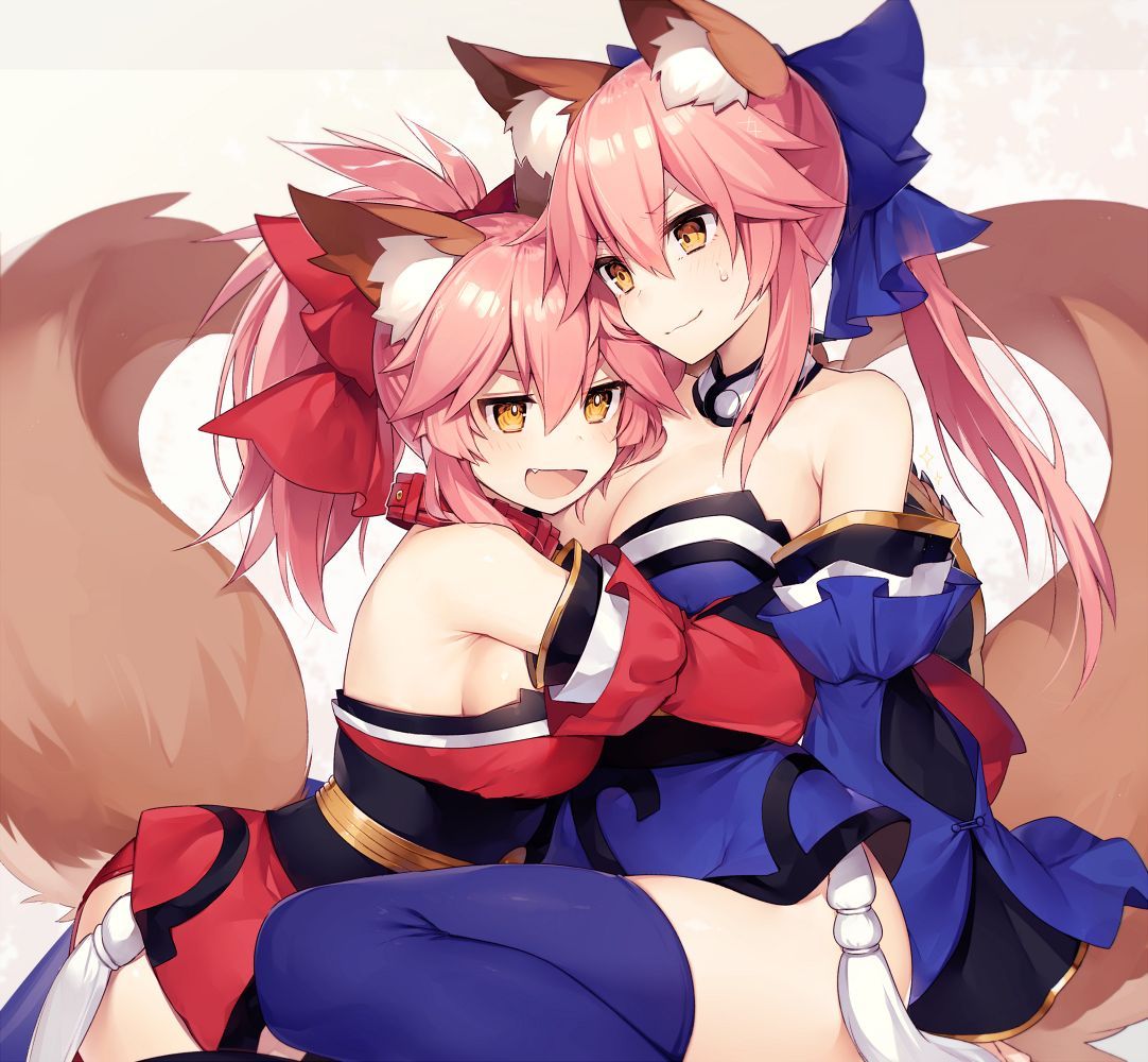 [Secondary erotic] Fate/Grand Order (Fate/EXTRA), cass fox and tamamo's front of the image summary! No.04 [20 sheets] 17