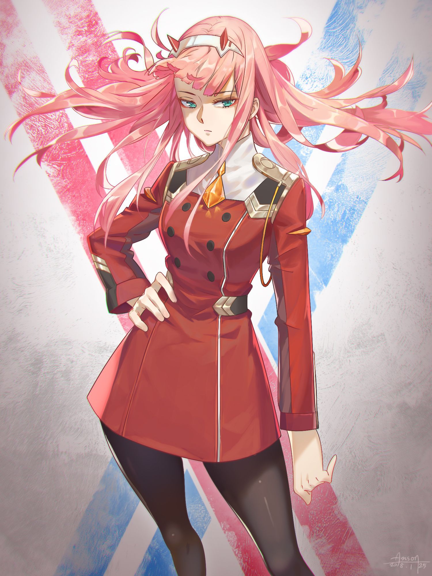 [Secondary] Darling in the Franchis, image summary of the girl zero two pulling the blood of the screaming dragon! No.01 [20 sheets] 6
