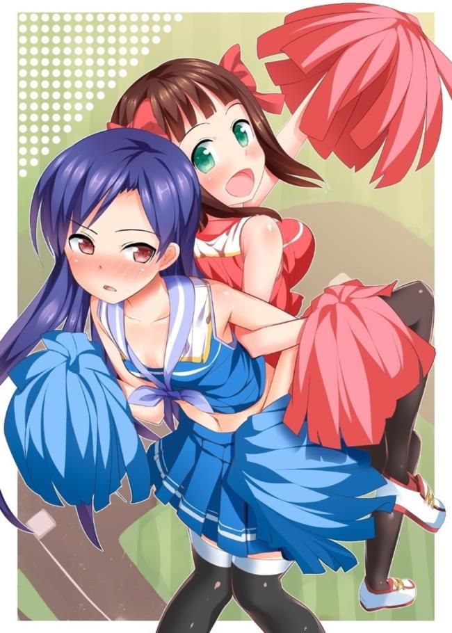 【Secondary】Naughty image of a cute girl with a mechasiko of Yuriko Lesbian 7