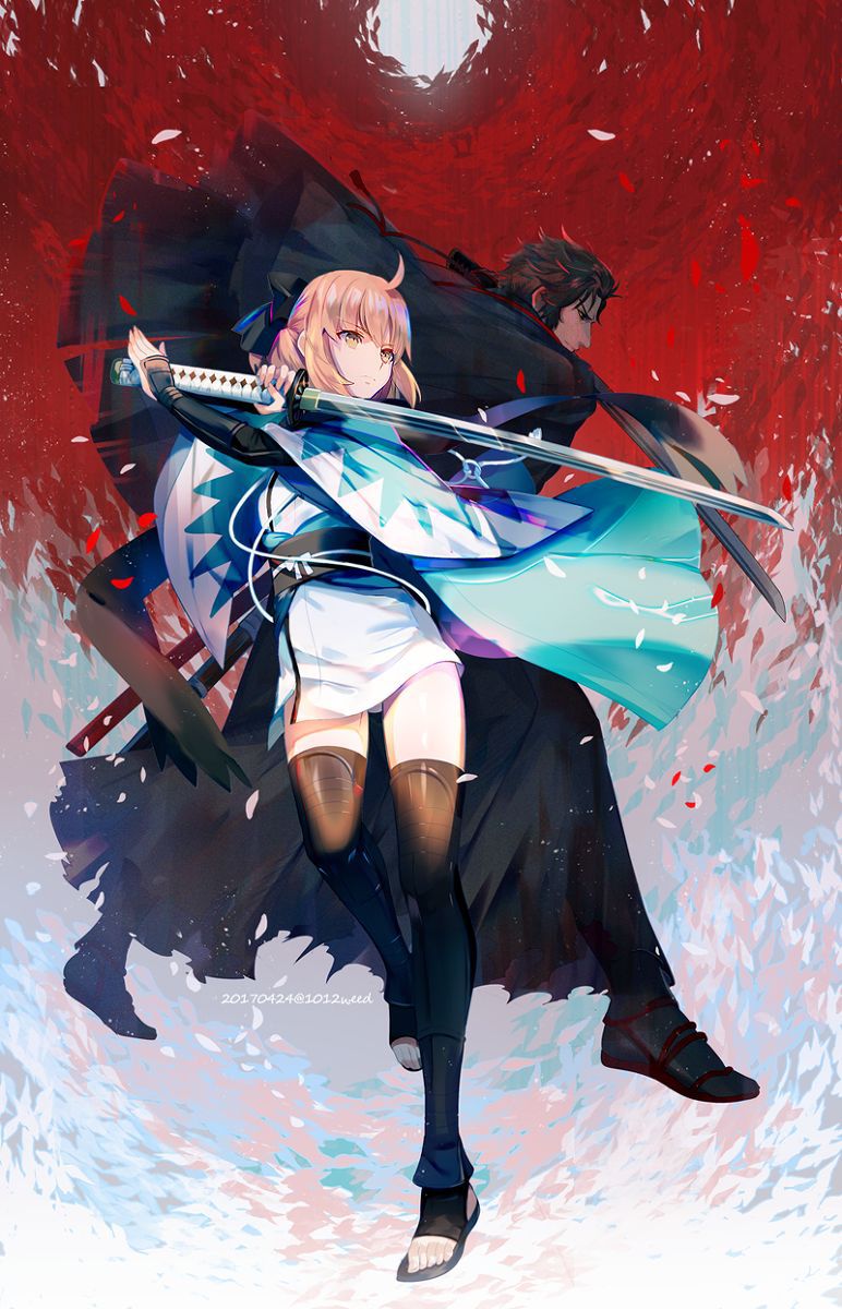 [Secondary erotic] Fate/Grand Order, Sakura Saber and Okita Soji's image summary! No.07 [20 sheets] 6