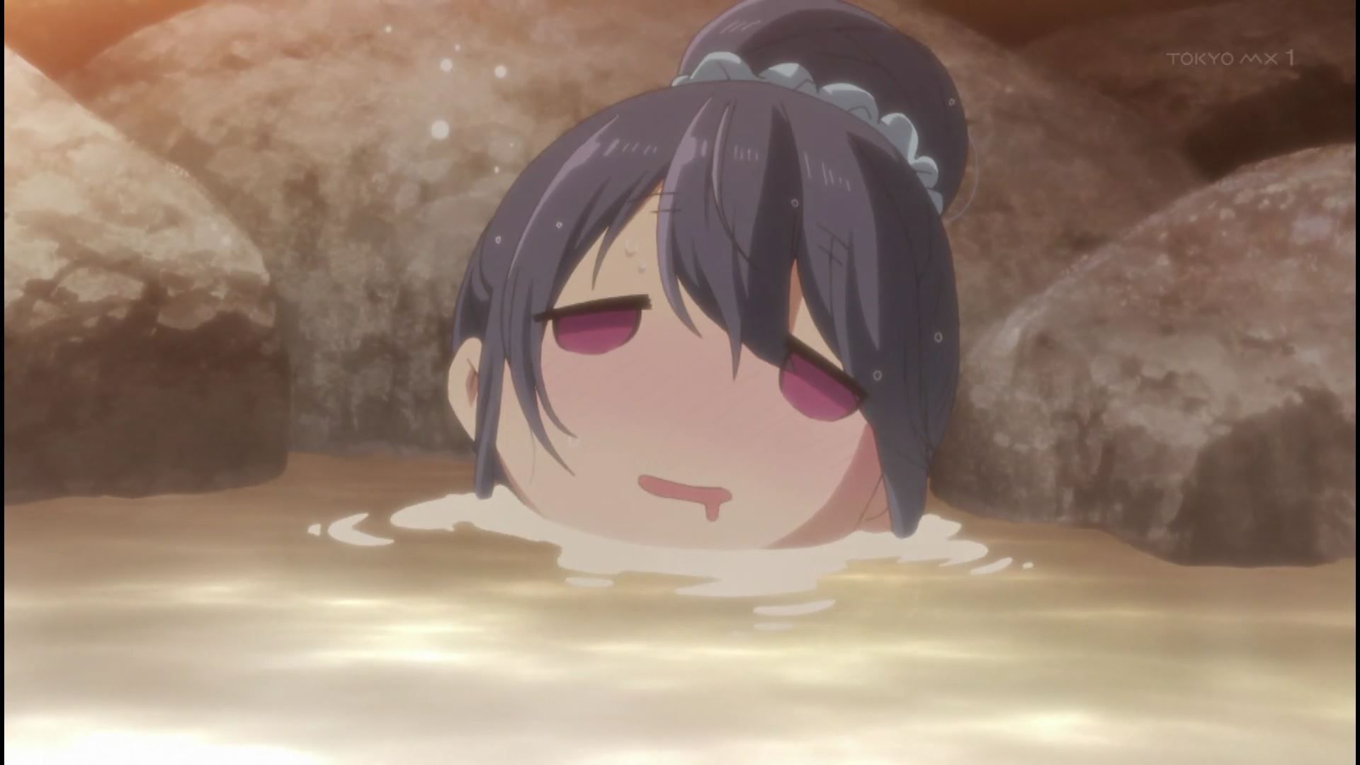 Hot spring bathing scene of girls' erotic in 11 stories of the anime Yuru Camp△ 2nd period! 10