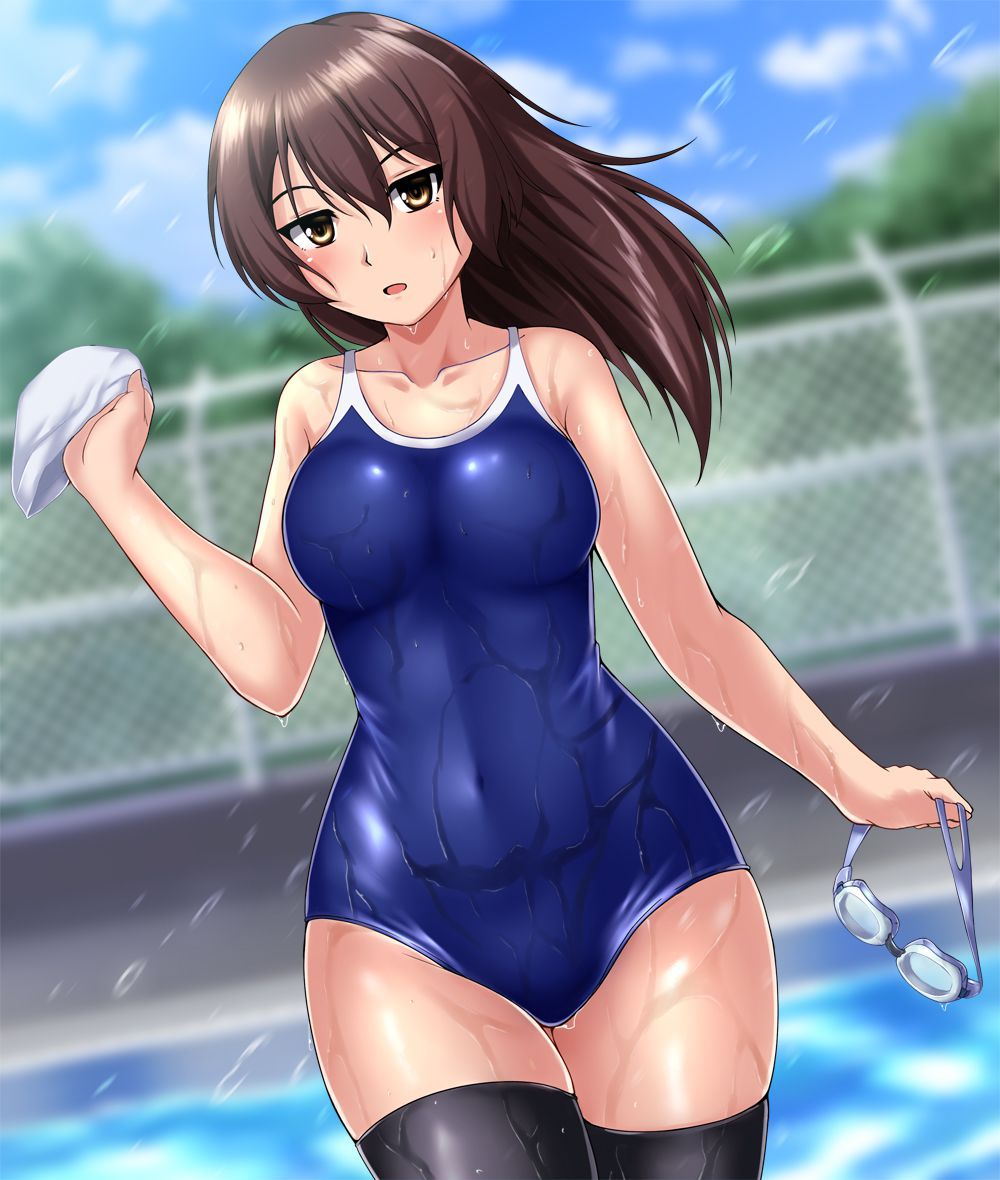 【Sukusui】An image of a suku water girl who looks good on the dazzling sun Part 4 15