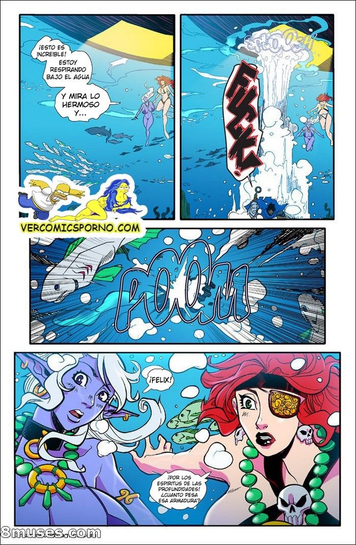 [Manaworld] Get Wet! [Spanish] [VerComicsPorno] 5