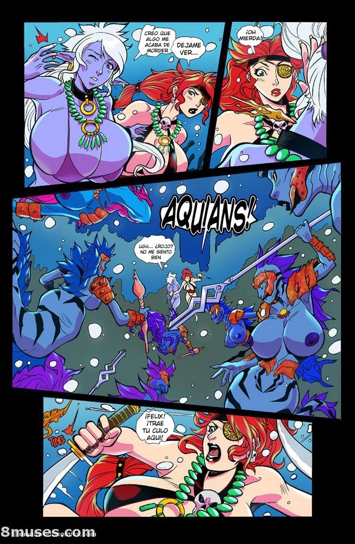 [Manaworld] Get Wet! [Spanish] [VerComicsPorno] 8