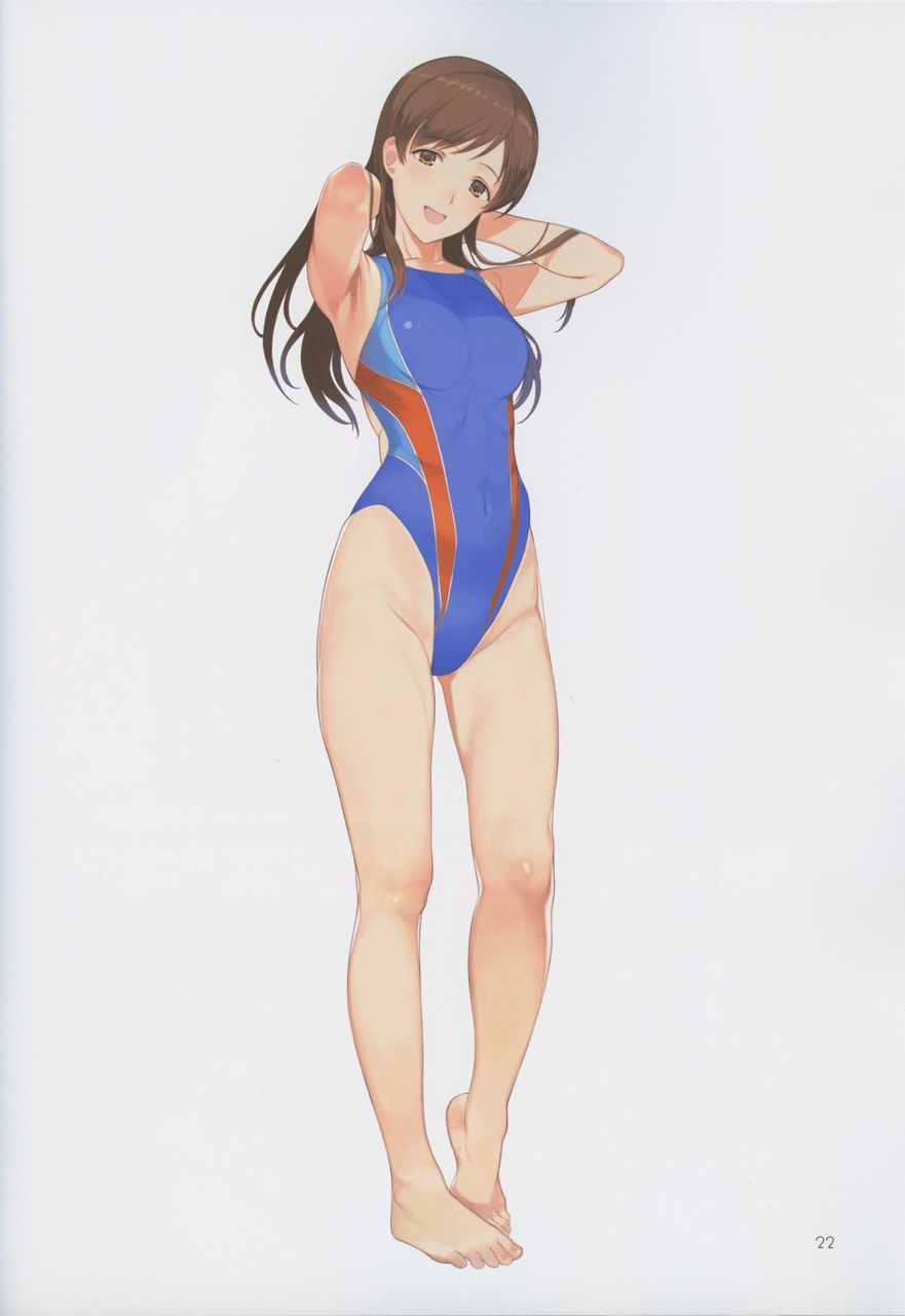 [Swimming swimsuit] beautiful girl image of the swimsuit that a body line comes out just by wearing Part 6 12