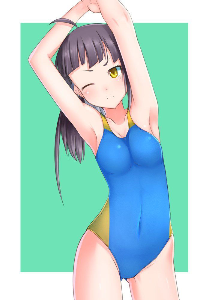 [Swimming swimsuit] beautiful girl image of the swimsuit that a body line comes out just by wearing Part 6 2