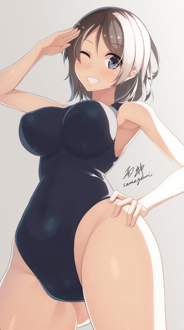 [Swimming swimsuit] beautiful girl image of the swimsuit that a body line comes out just by wearing Part 6 3