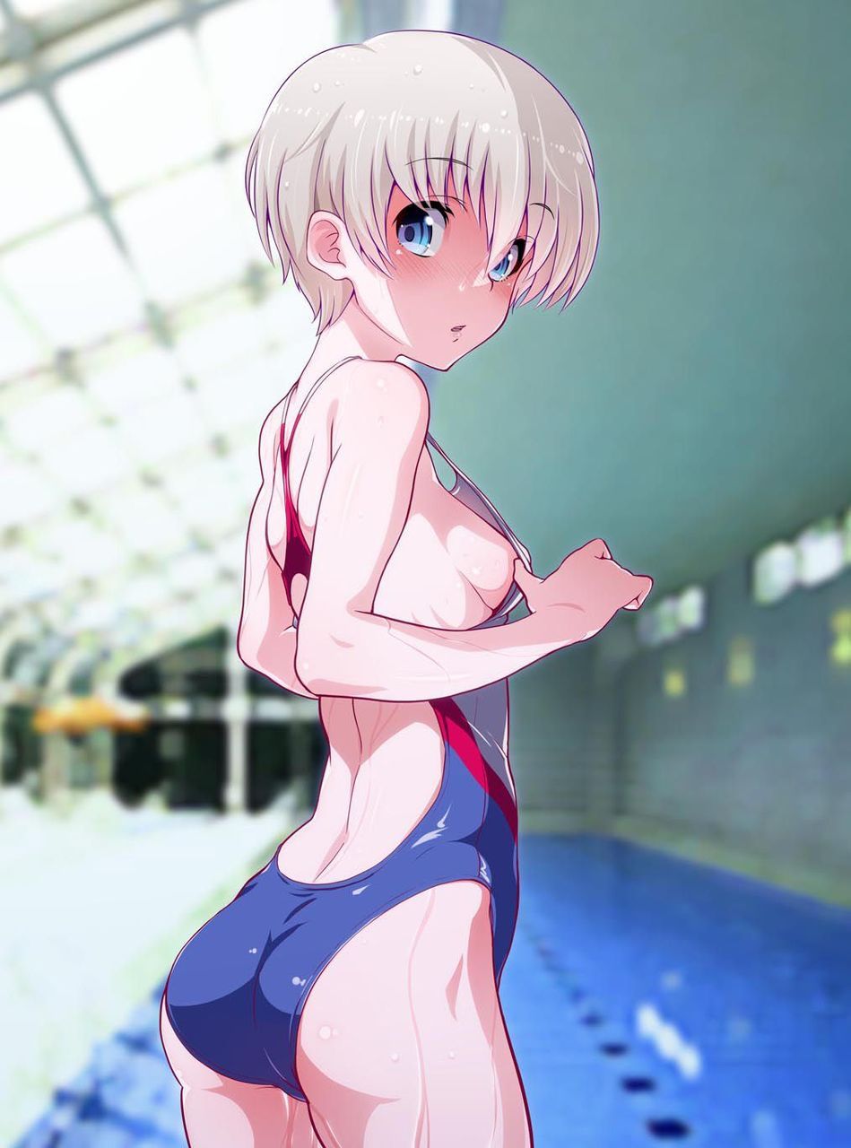 [Swimming swimsuit] beautiful girl image of the swimsuit that a body line comes out just by wearing Part 6 4