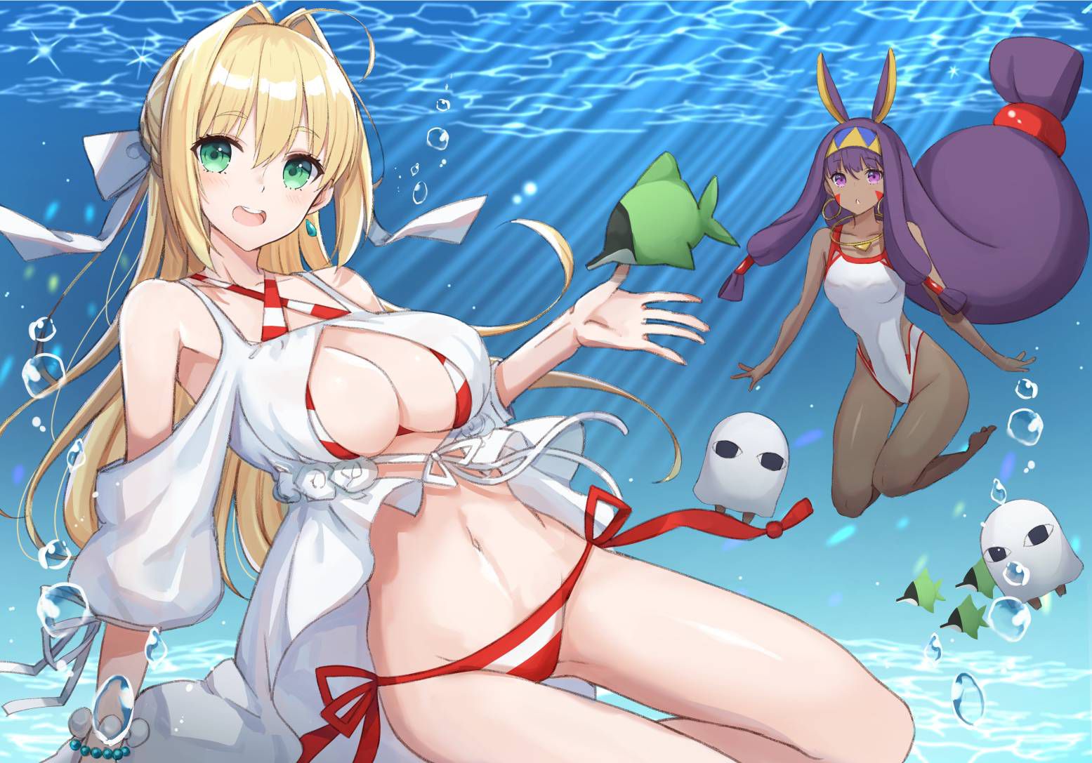 【Secondary】 Fate/Grand Order (Fate/EXTRA-CCC), Nero Claudius' love images summary! No.18 [20 sheets] 18