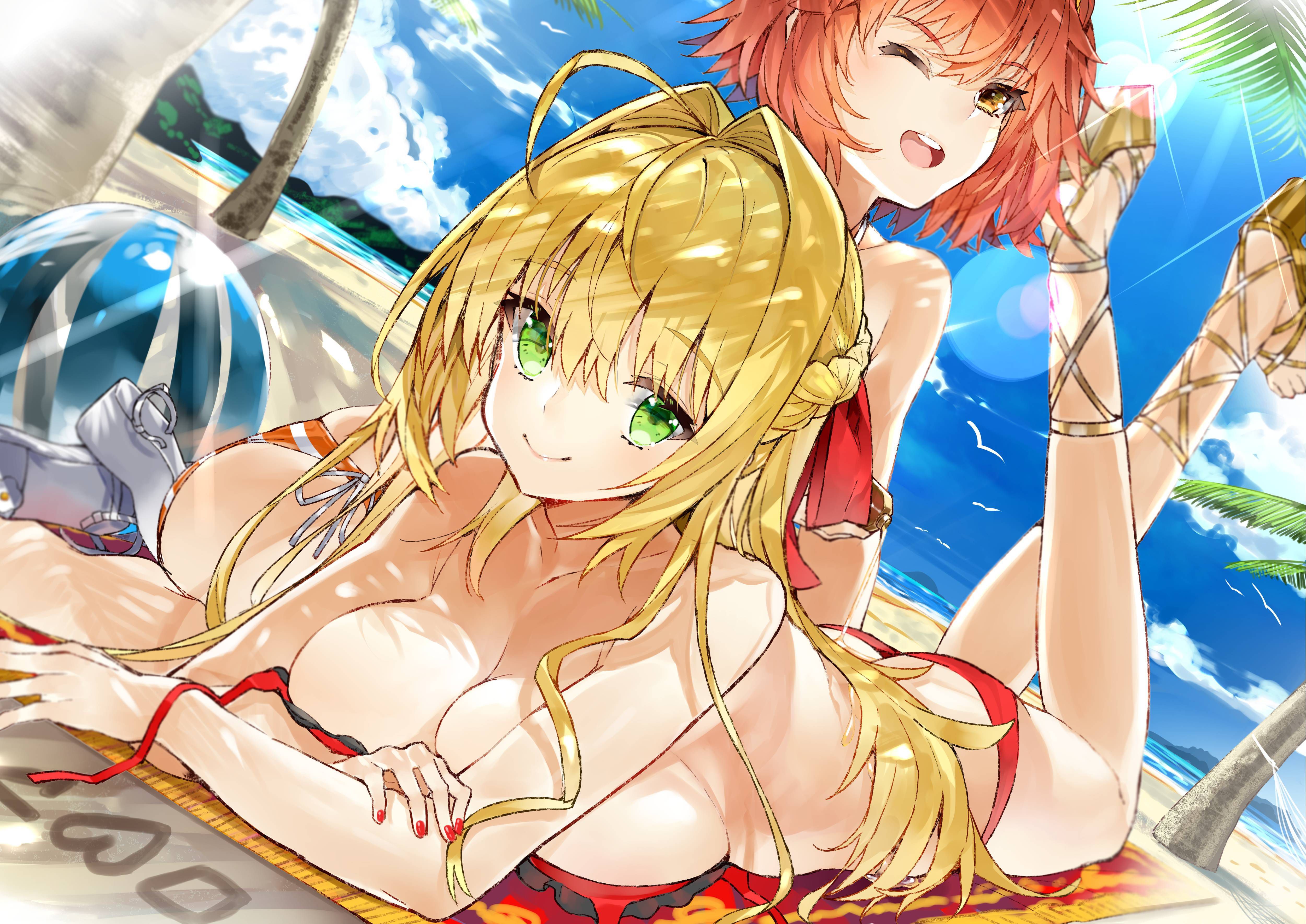 【Secondary】 Fate/Grand Order (Fate/EXTRA-CCC), Nero Claudius' love images summary! No.18 [20 sheets] 19