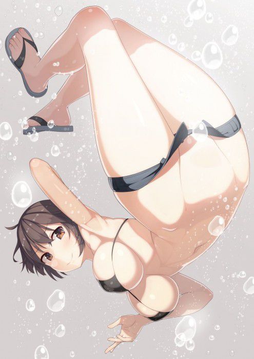 Erotic anime summary Micro bikini erotic image that absolutely porori if you wear it realistically [secondary erotic] 27