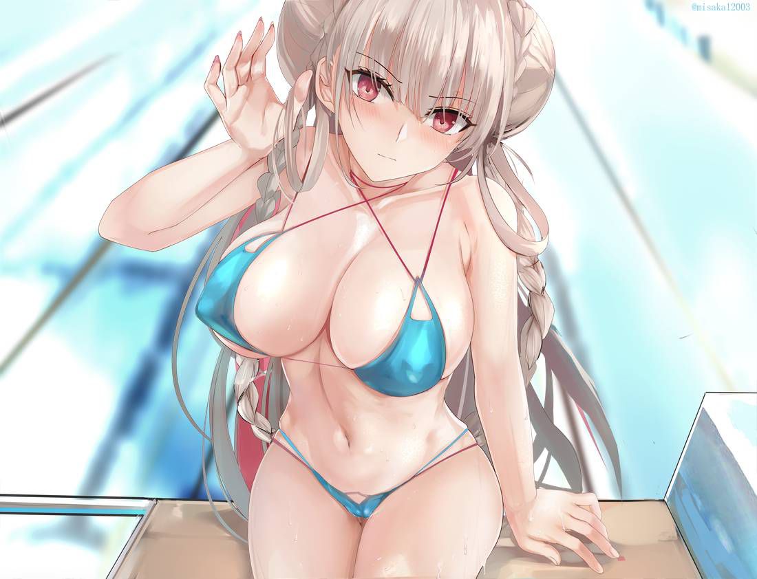 [Secondary erotic] Azur Lane, illustrationus class aircraft carrier third ship Faumi Double's tight image summary! No.10 [20 sheets] 3