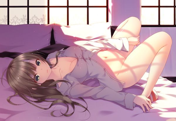 Erotic anime summary erotic images of beautiful girls and beautiful girls in naked shirts [50 pieces] 1