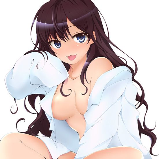 Erotic anime summary erotic images of beautiful girls and beautiful girls in naked shirts [50 pieces] 40