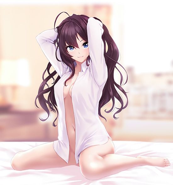 Erotic anime summary erotic images of beautiful girls and beautiful girls in naked shirts [50 pieces] 41