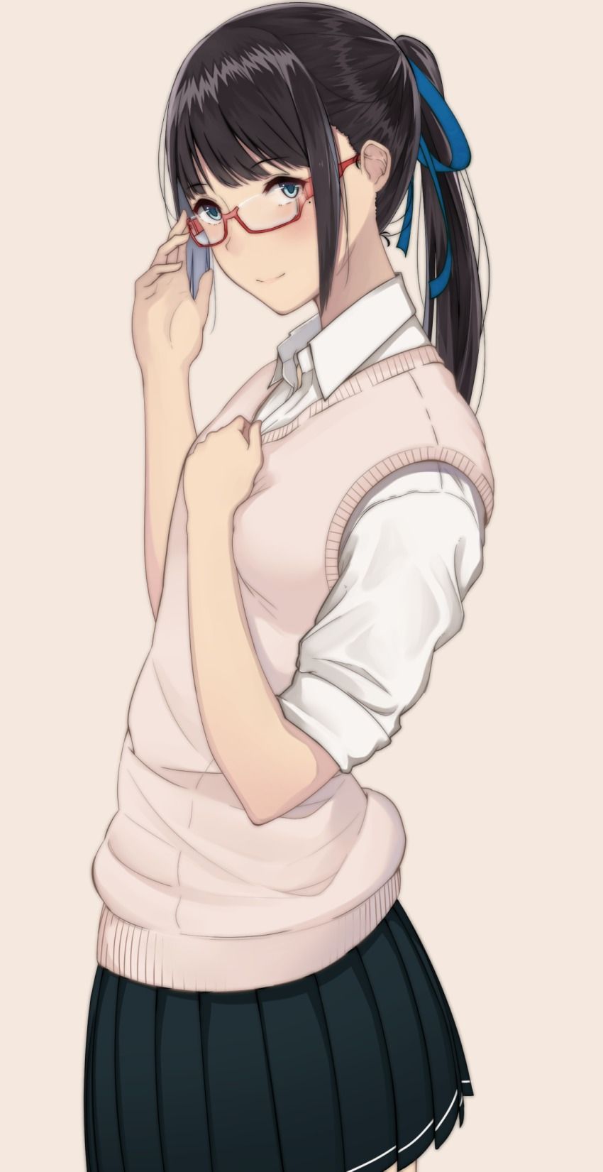 【Ponytail】Image of a girl in a ponytail Part 4 9