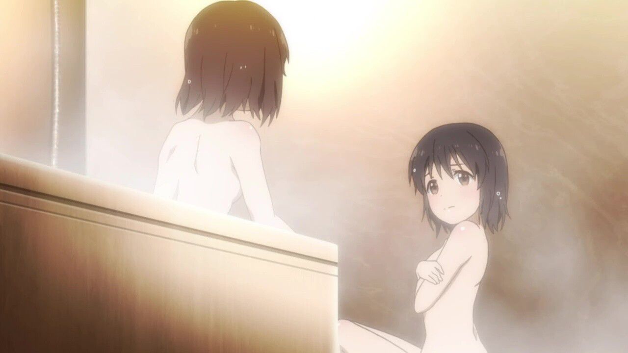 Erotic bath bathing scene with a girl's echi nakedness in the anime "Gekidol" 7 stories! 15