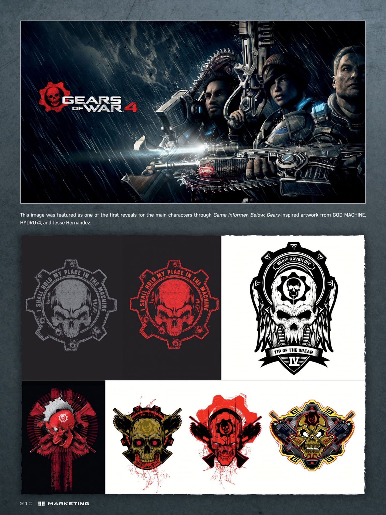 The Art of Gears of War 4 211