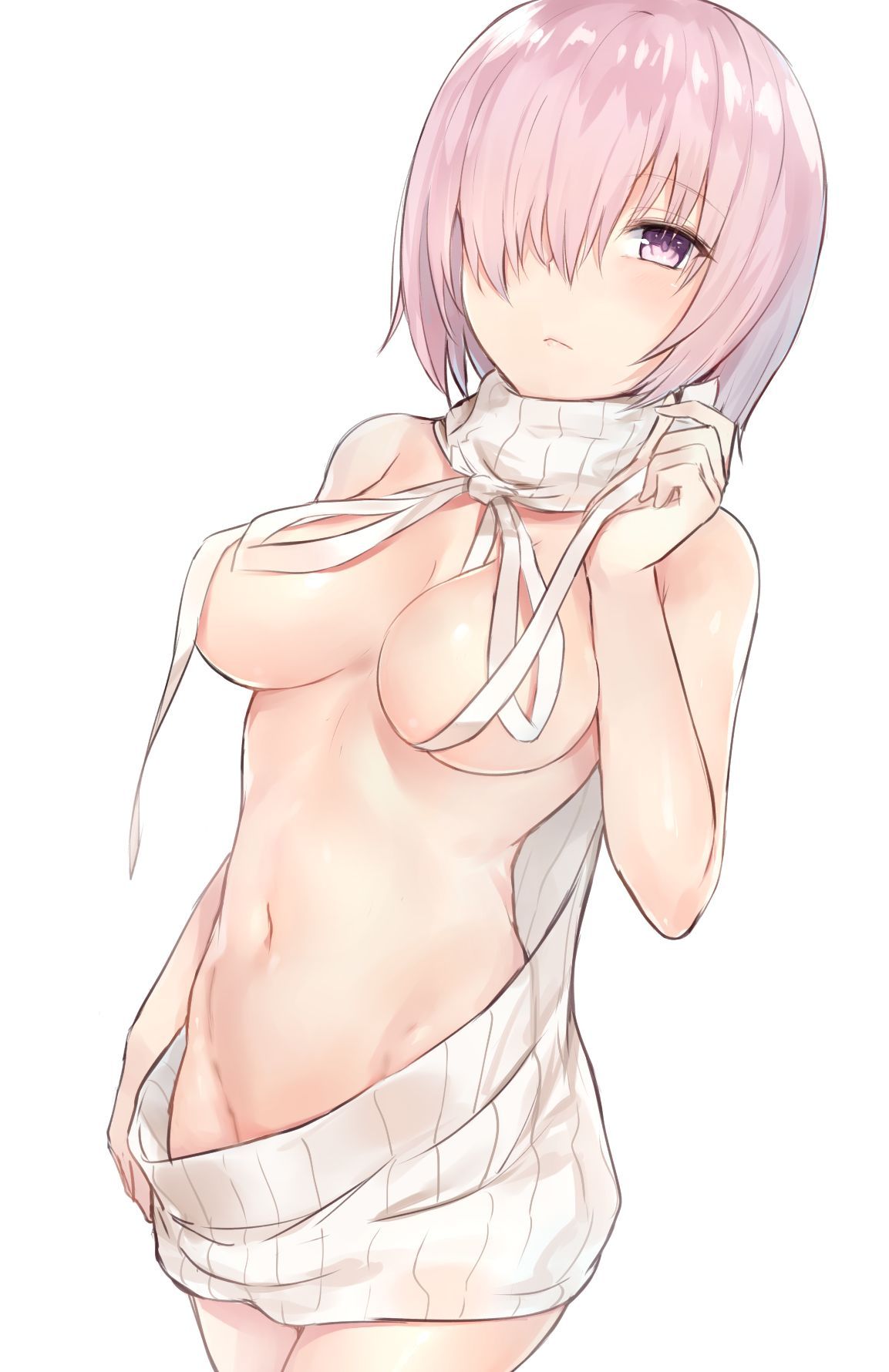 Secondary image: Back full view! A half-neck sweater that kills a virgin! No.04 [20 sheets] 4