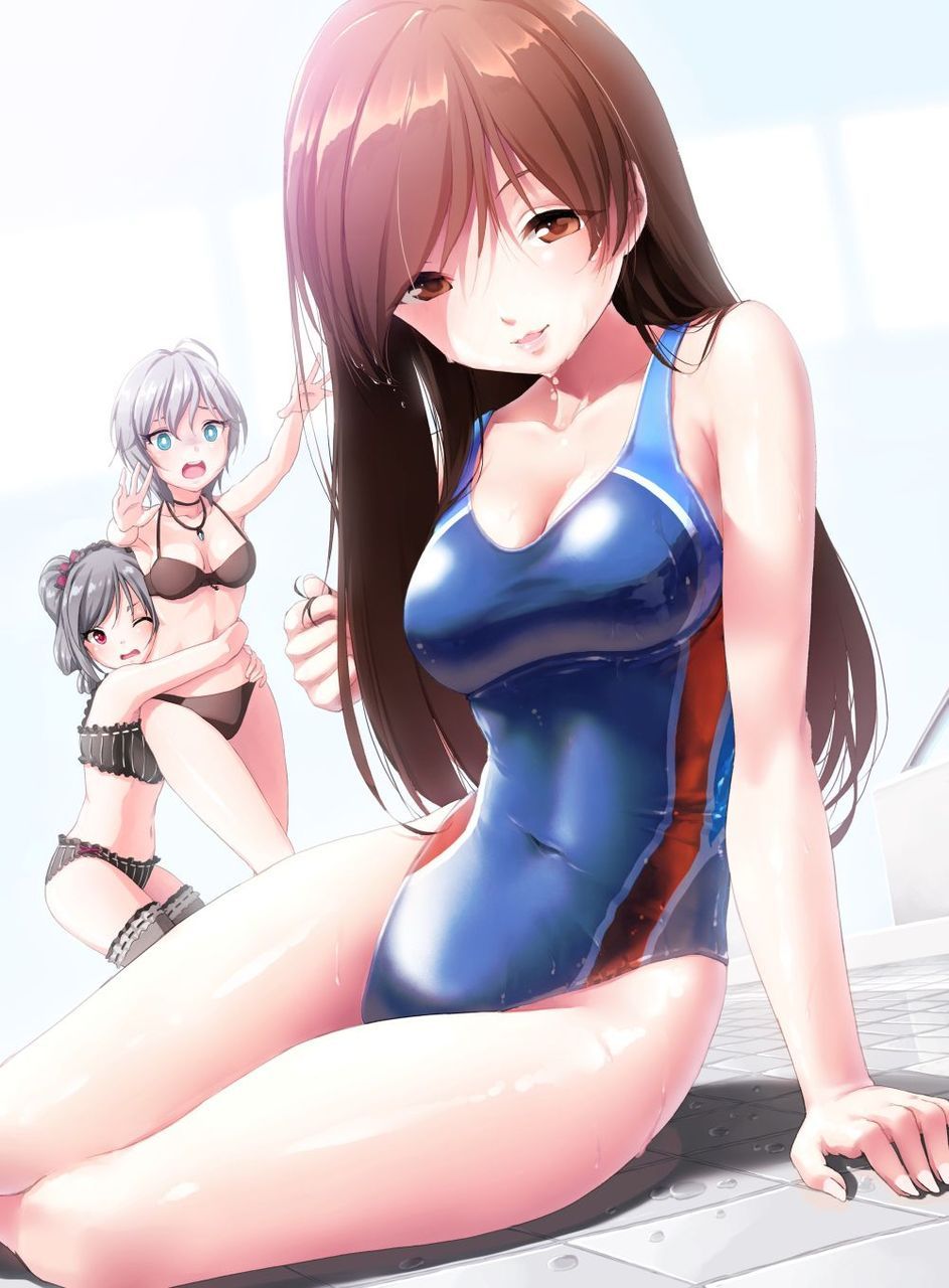 [Swimming swimsuit] beautiful girl image of the swimsuit that a body line comes out just by wearing Part 8 13
