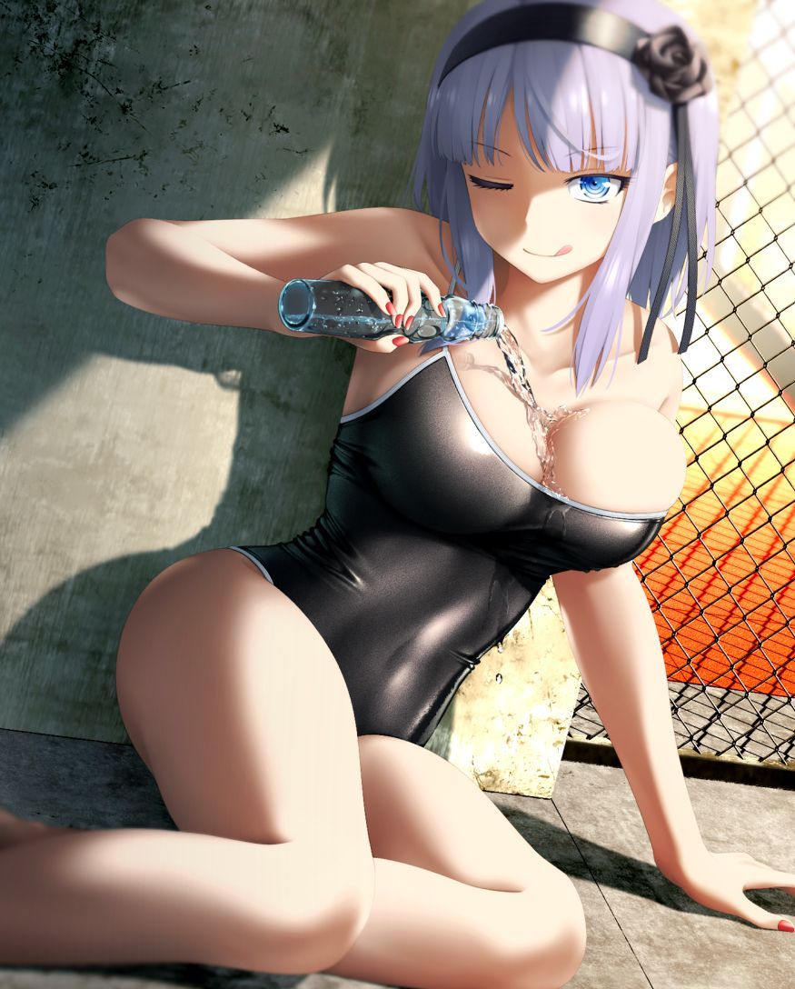 [Swimming swimsuit] beautiful girl image of the swimsuit that a body line comes out just by wearing Part 8 21