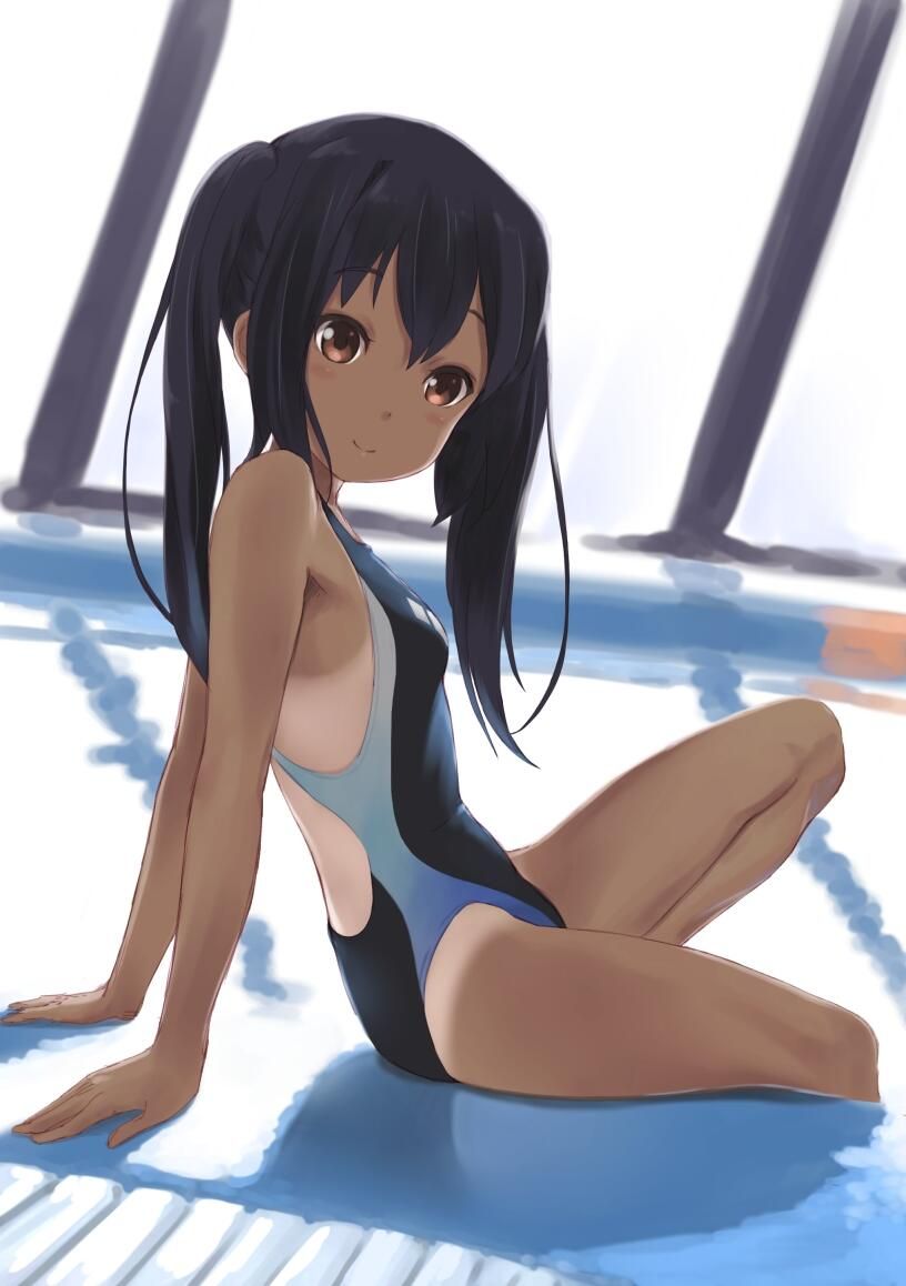 [Swimming swimsuit] beautiful girl image of the swimsuit that a body line comes out just by wearing Part 8 24