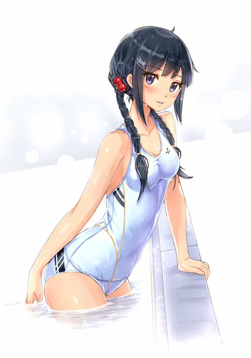 [Swimming swimsuit] beautiful girl image of the swimsuit that a body line comes out just by wearing Part 8 27