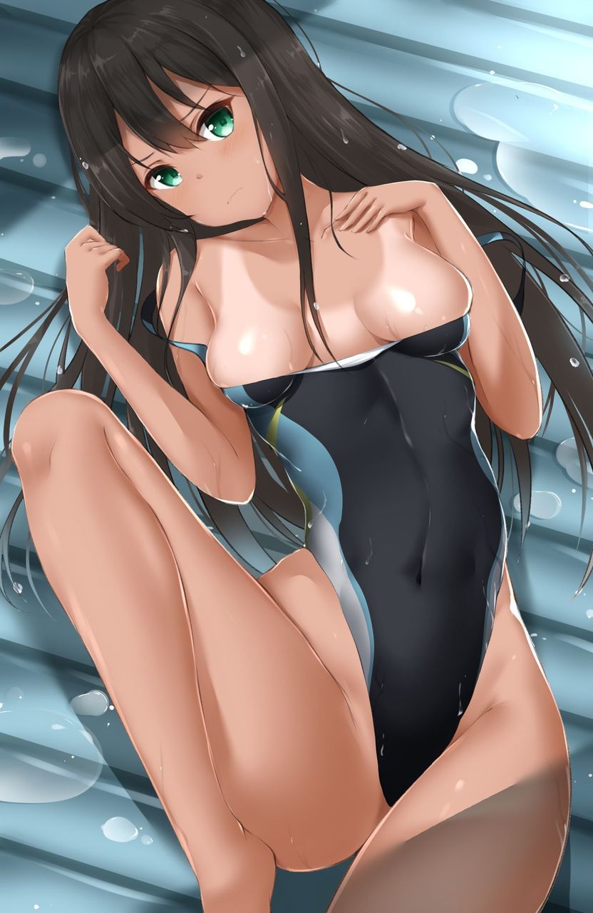 [Swimming swimsuit] beautiful girl image of the swimsuit that a body line comes out just by wearing Part 8 4