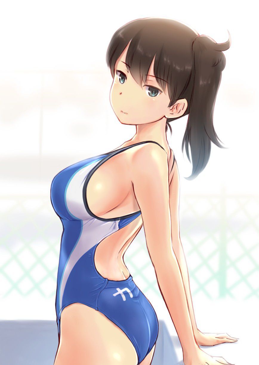 [Swimming swimsuit] beautiful girl image of the swimsuit that a body line comes out just by wearing Part 8 7