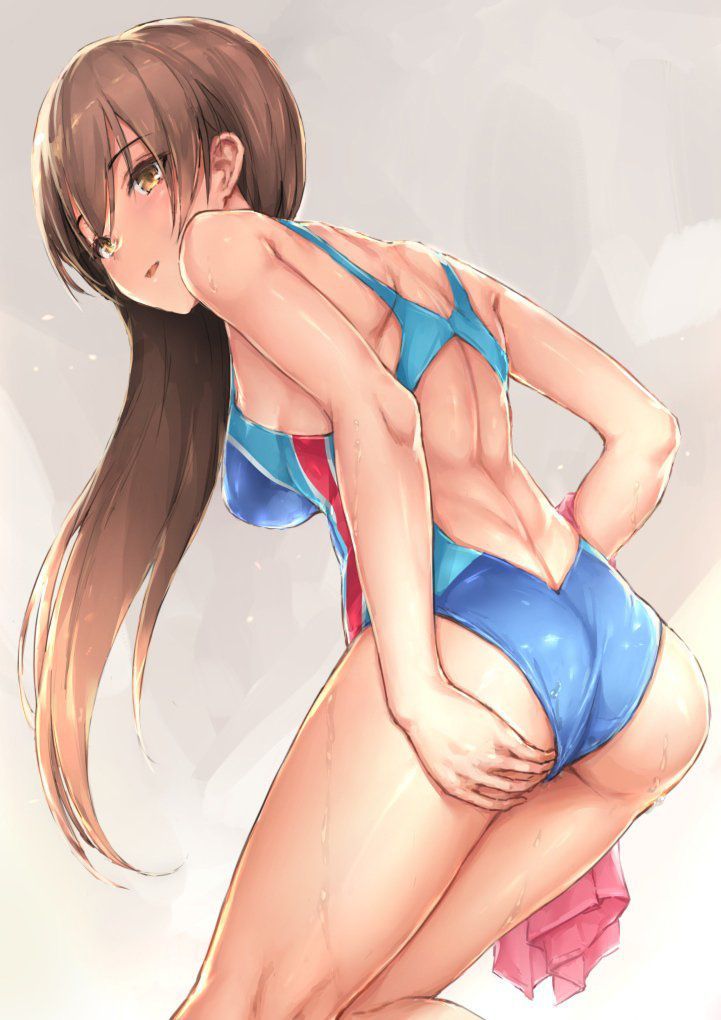 [Swimming swimsuit] beautiful girl image of the swimsuit that a body line comes out just by wearing Part 8 9