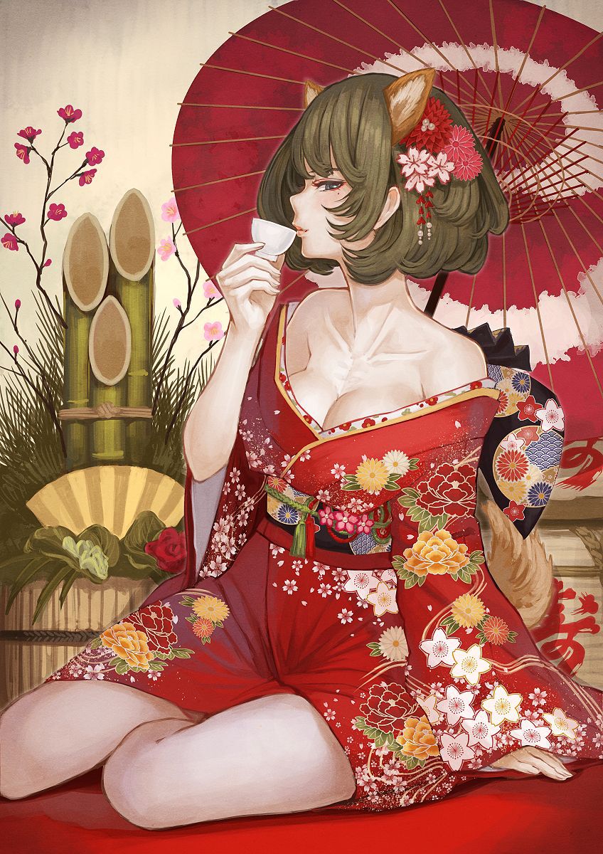 【Secondary】Japanese Eros! Beautiful girl image summary of kimono! No.02 [20 sheets] 2