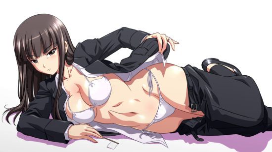 Erotic Anime Summary Girls &amp;amp; Panzer Nishisuho Erotic Images [Secondary Erotic] 21