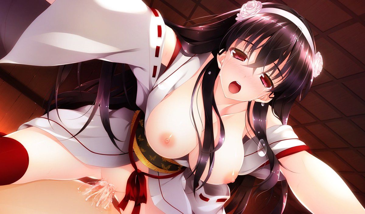 [Secondary erotic] erotic image that girls wearing Japanese clothes are exposing indecent appearance 20