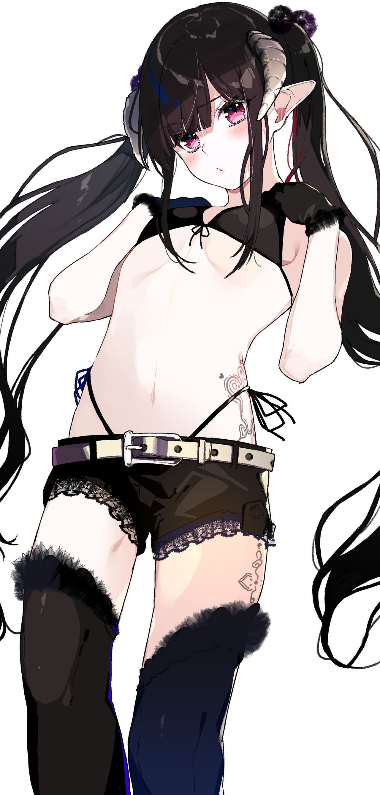 The secondary erotic image of black hair is good. 7