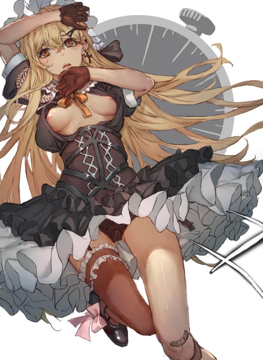 I want an erotic image of dolls frontline! 4
