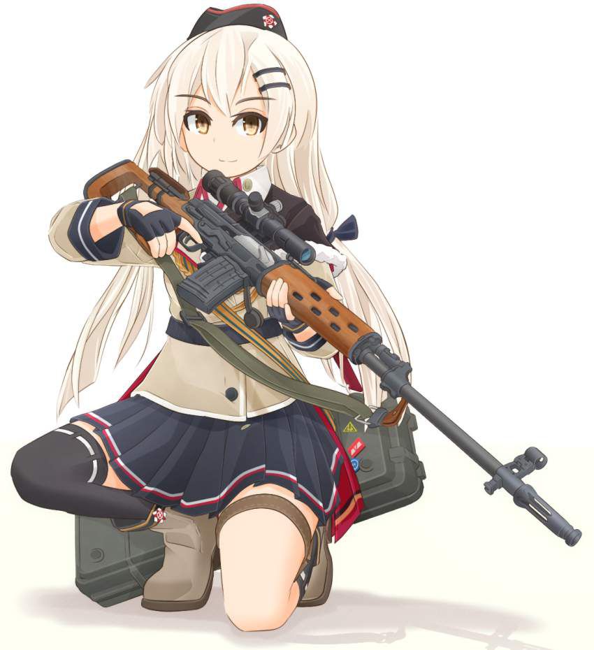 I want an erotic image of dolls frontline! 7