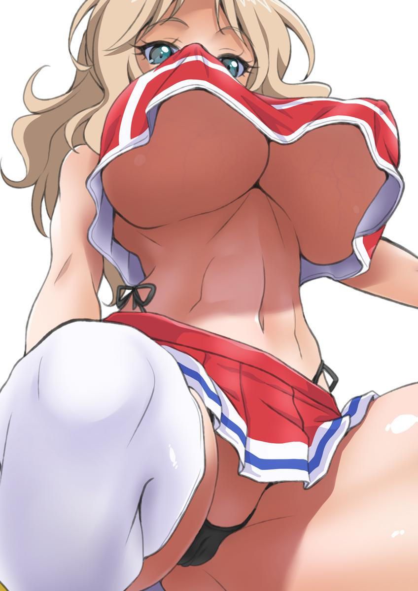 "Ganbare ♥" ♥ erotic image of cheerleader &amp;amp; chiacos daughter who supports both sports and lower body with whole ♪ (30) 26