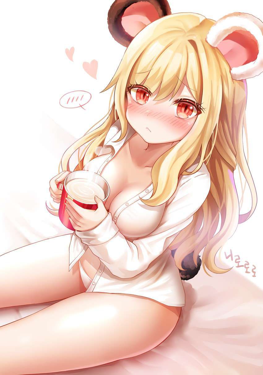 【Morning after the day】Secondary erotic image of a girl who has a coffee cup 11