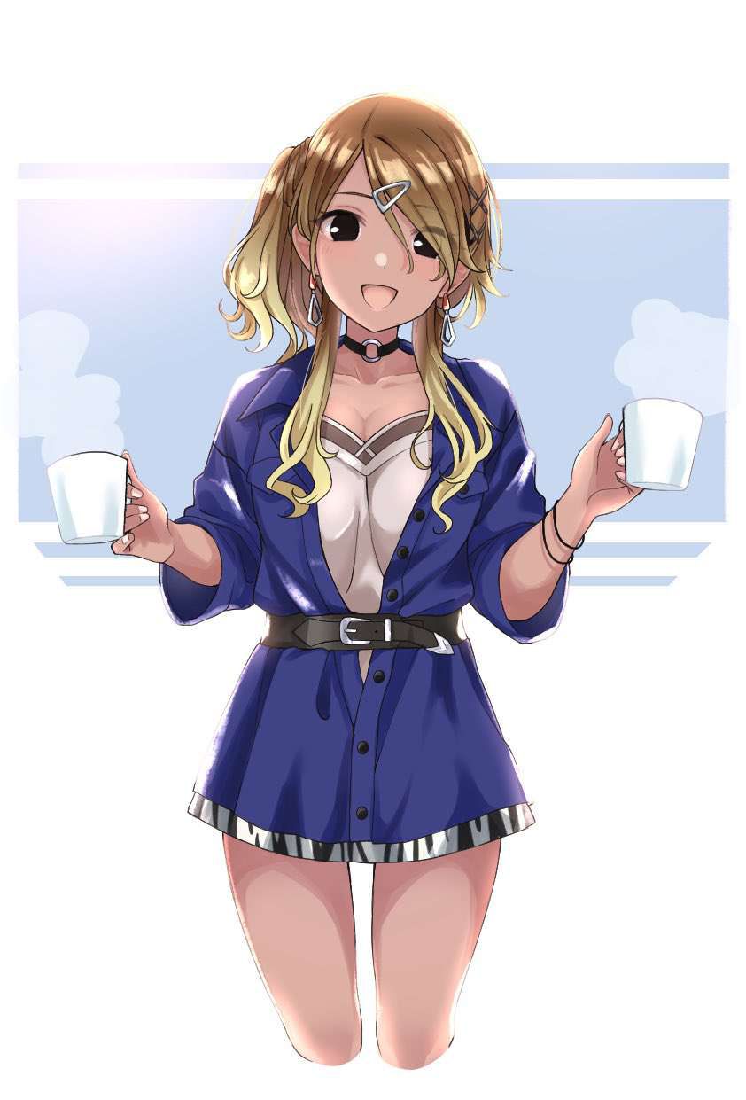 【Morning after the day】Secondary erotic image of a girl who has a coffee cup 21
