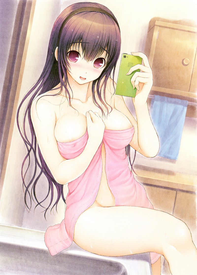 Secondary erotic girls exposing the unprotected figure of one bath towel [40 pieces] 1