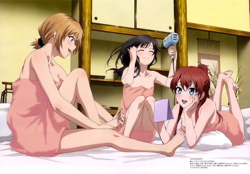 Secondary erotic girls exposing the unprotected figure of one bath towel [40 pieces] 10