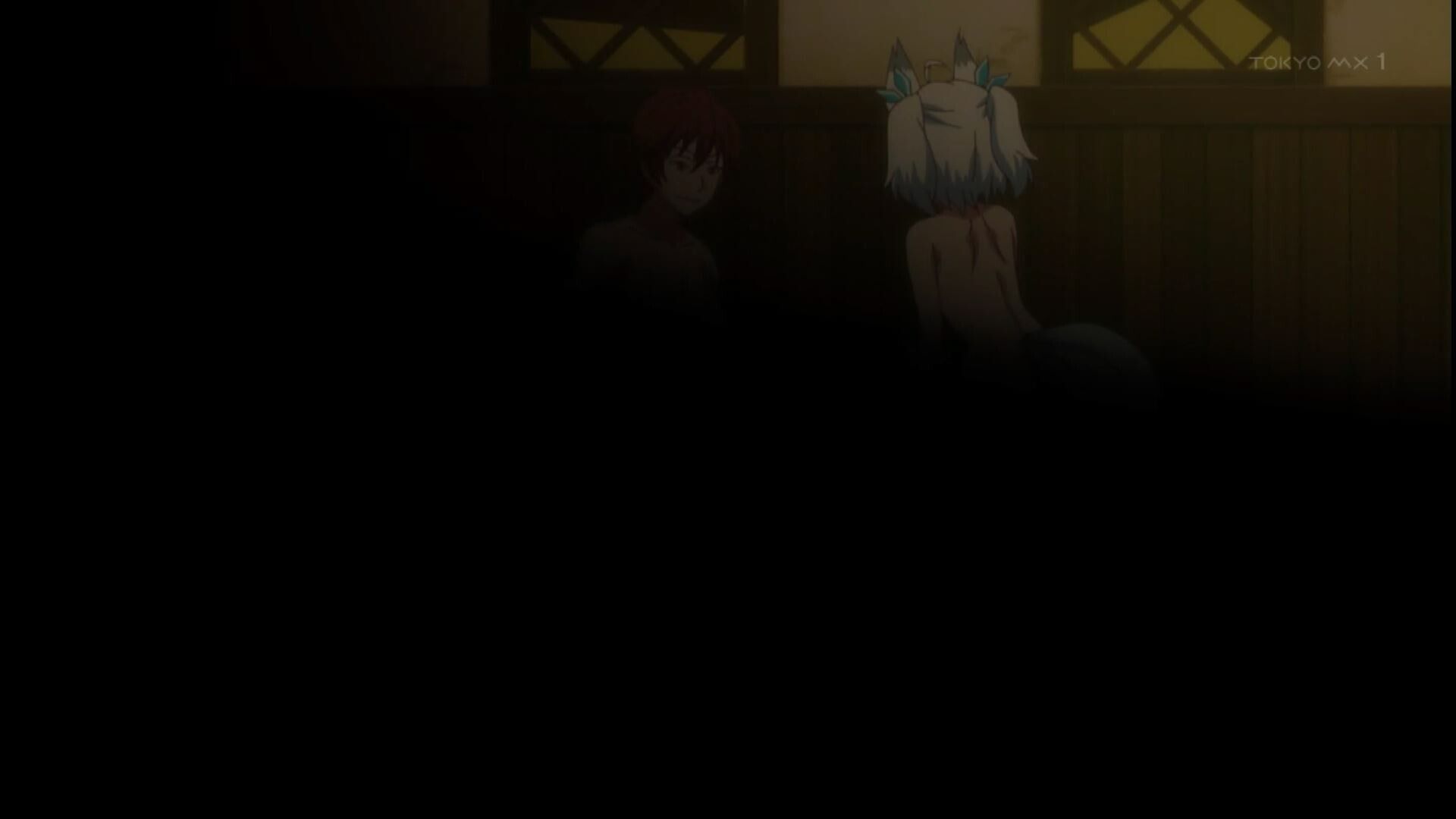 The scene where she masturbates in front of a girl in the anime "Recovery Technician's Redo" 9 stories 10