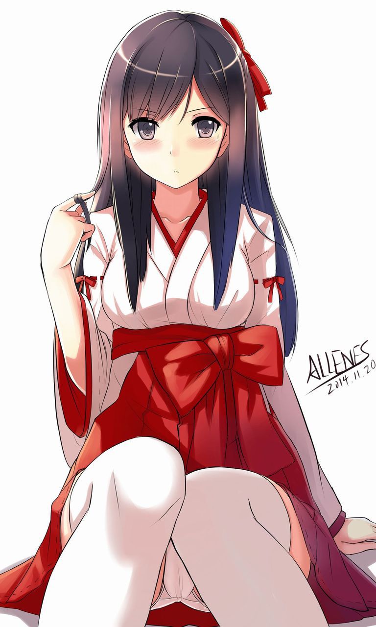 【Shrine Maiden】Please image of a girl in neat shrine maiden clothes Part 8 24