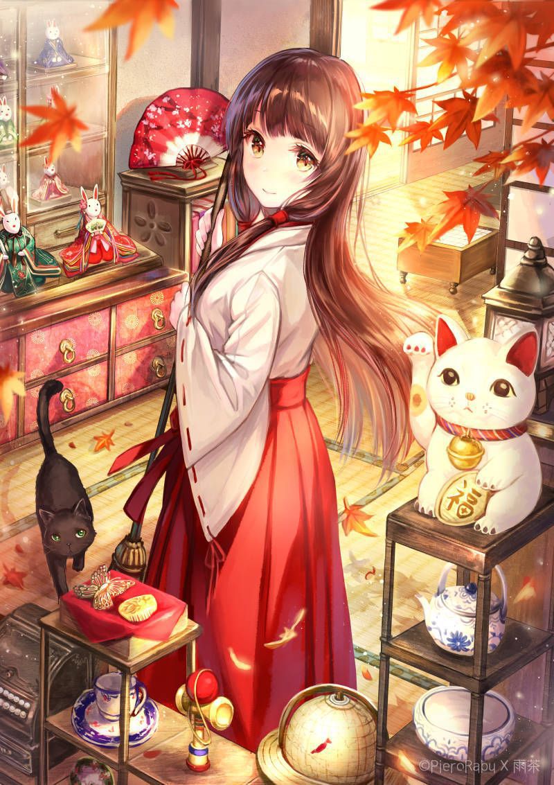 【Shrine Maiden】Please image of a girl in neat shrine maiden clothes Part 8 27