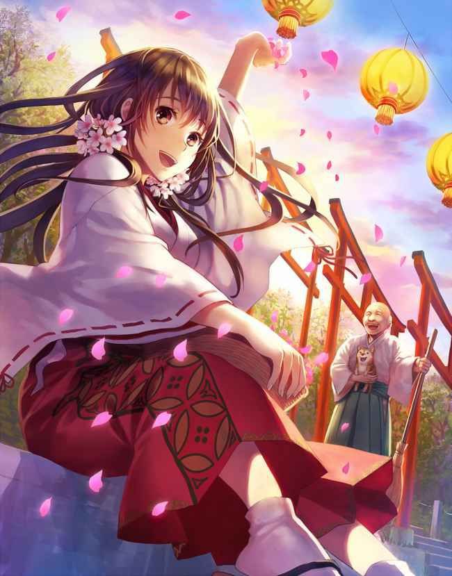 【Shrine Maiden】Please image of a girl in neat shrine maiden clothes Part 8 29