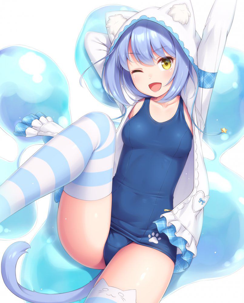 【Secondary】Image of girl wearing school swimsuit [Sukusui] 14