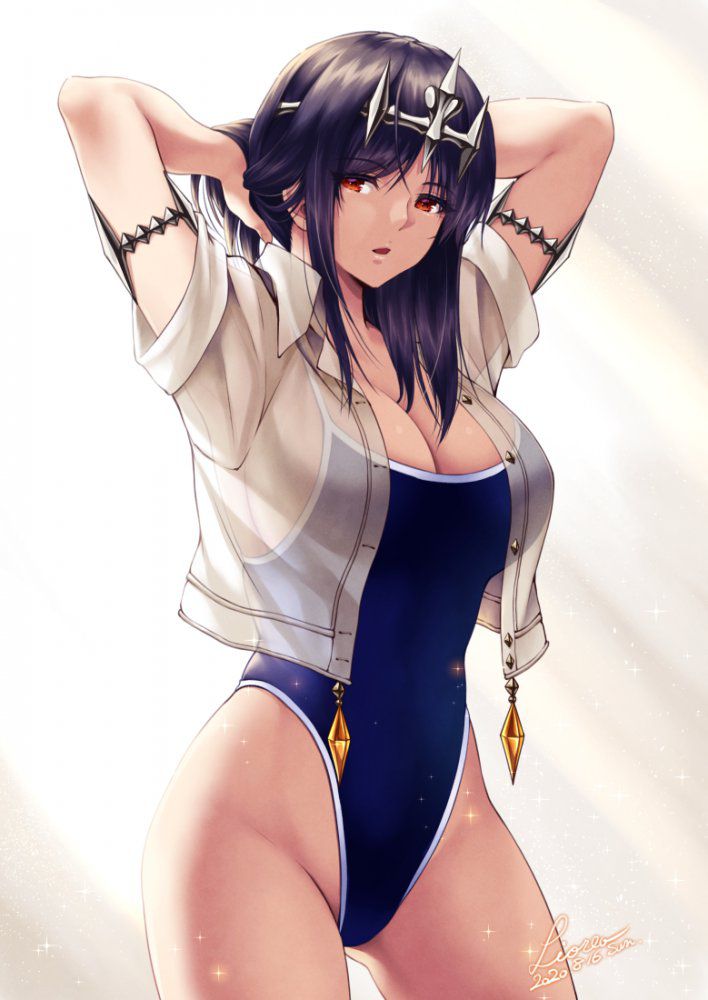 【Secondary】Image of girl wearing school swimsuit [Sukusui] 23