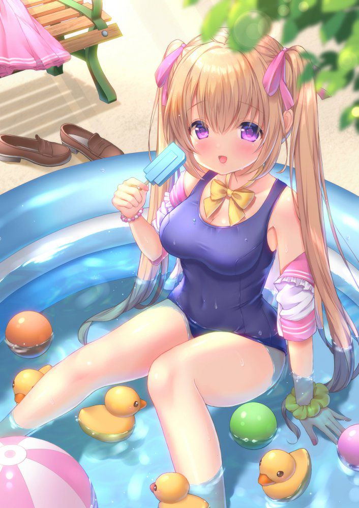 【Secondary】Image of girl wearing school swimsuit [Sukusui] 38